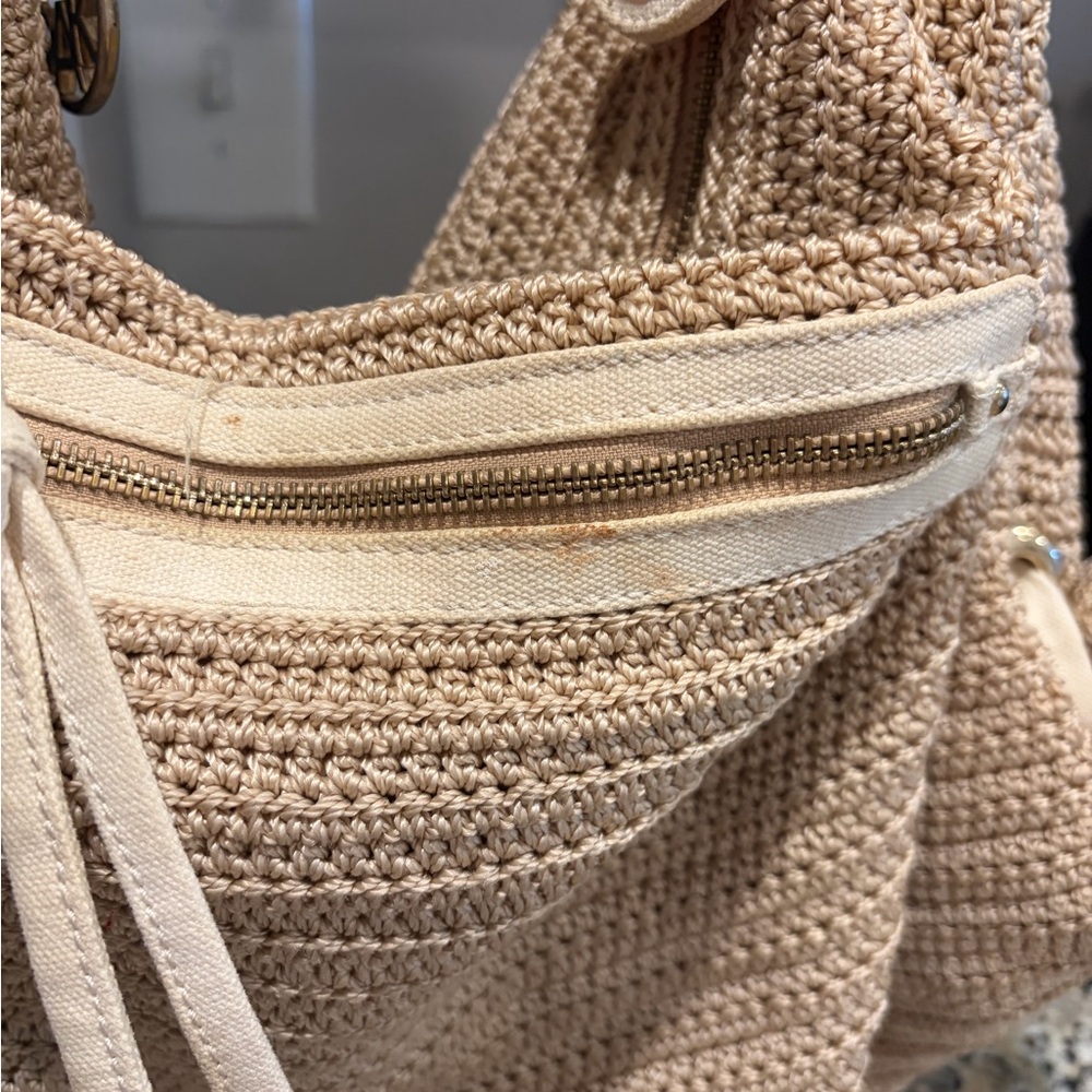 The Sak boho lightweight woven "slouchy" hobo bag/purse - Picture 9 of 14